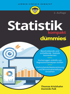 cover image of Statistik kompakt für Dummies